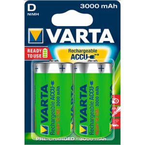 Piles Varta rechargeables - LR 14 - 2 pièces